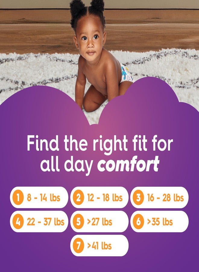 White Cloud Ultra Comfort Diapers, Size 6, 35+lbs, 4 Packs of 21 = 84 Diapers - Image 3